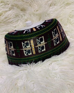 Morocco Cap in green – vibrant accessory for men’s fashion